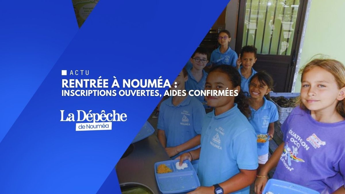 Pouvoir d’achat : la cantine de Nouméa allégée grâce à l’État