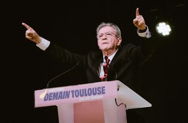 Jean-Luc Mélenchon à Toulouse, le 23 janvier 2026.