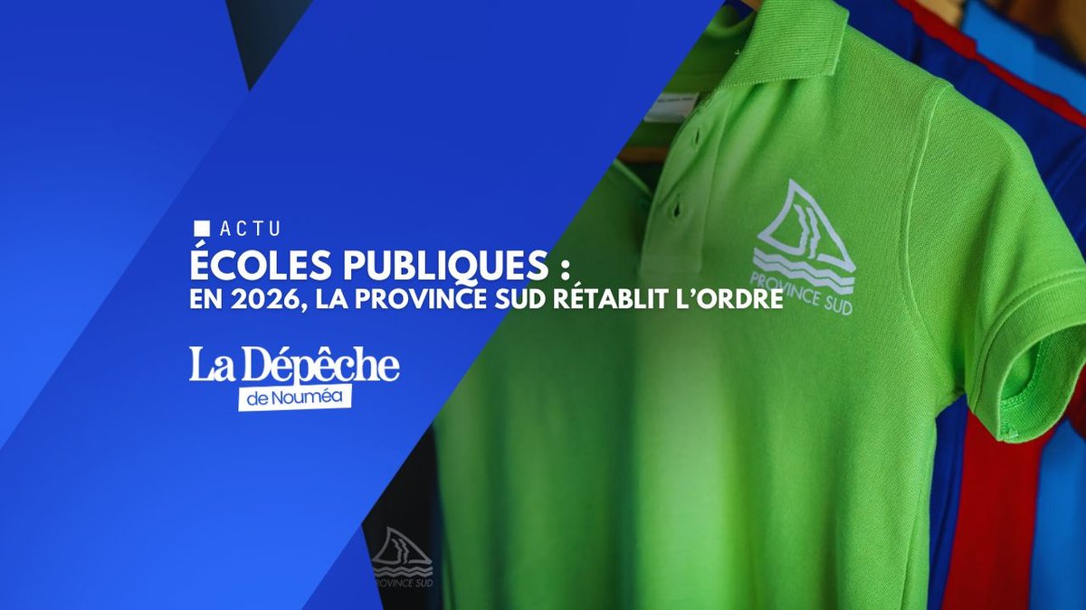 Rentrée 2026 : la province Sud serre la vis sur la tenue scolaire