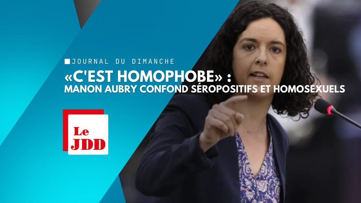 «C&rsquo;est homophobe» : quand Manon Aubry confond séropositifs et homosexuels