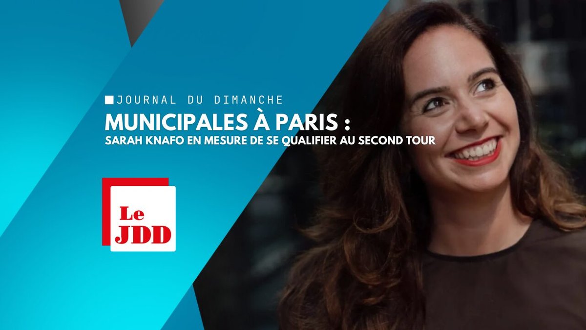 Municipales à Paris : Sarah Knafo en mesure de se qualifier au second tour, selon un sondage