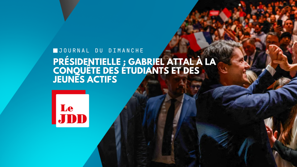 Présidentielle : Gabriel Attal à la conquête des étudiants et des jeunes actifs