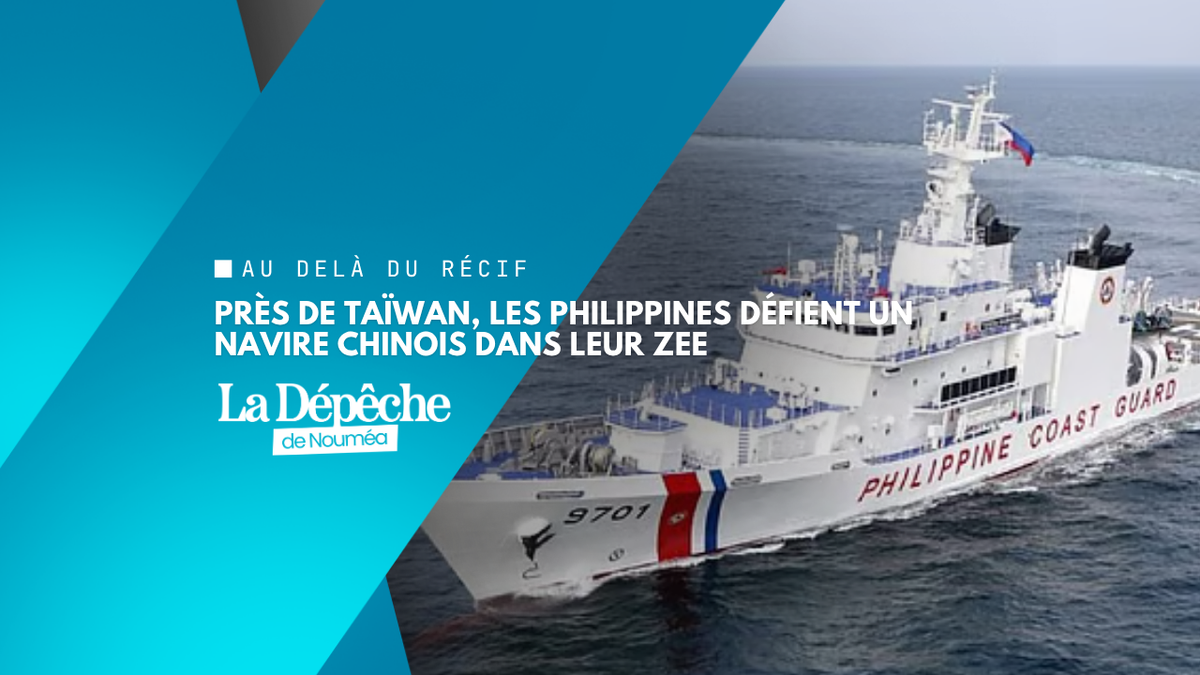 À 90 mètres d’un navire chinois : la démonstration de force des Philippines
