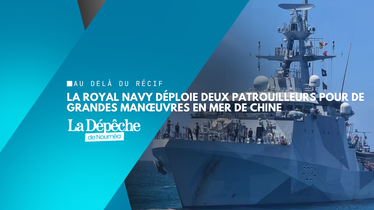 Mer de Chine méridionale : la Royal Navy manœuvre avec quatre partenaires du Commonwealth