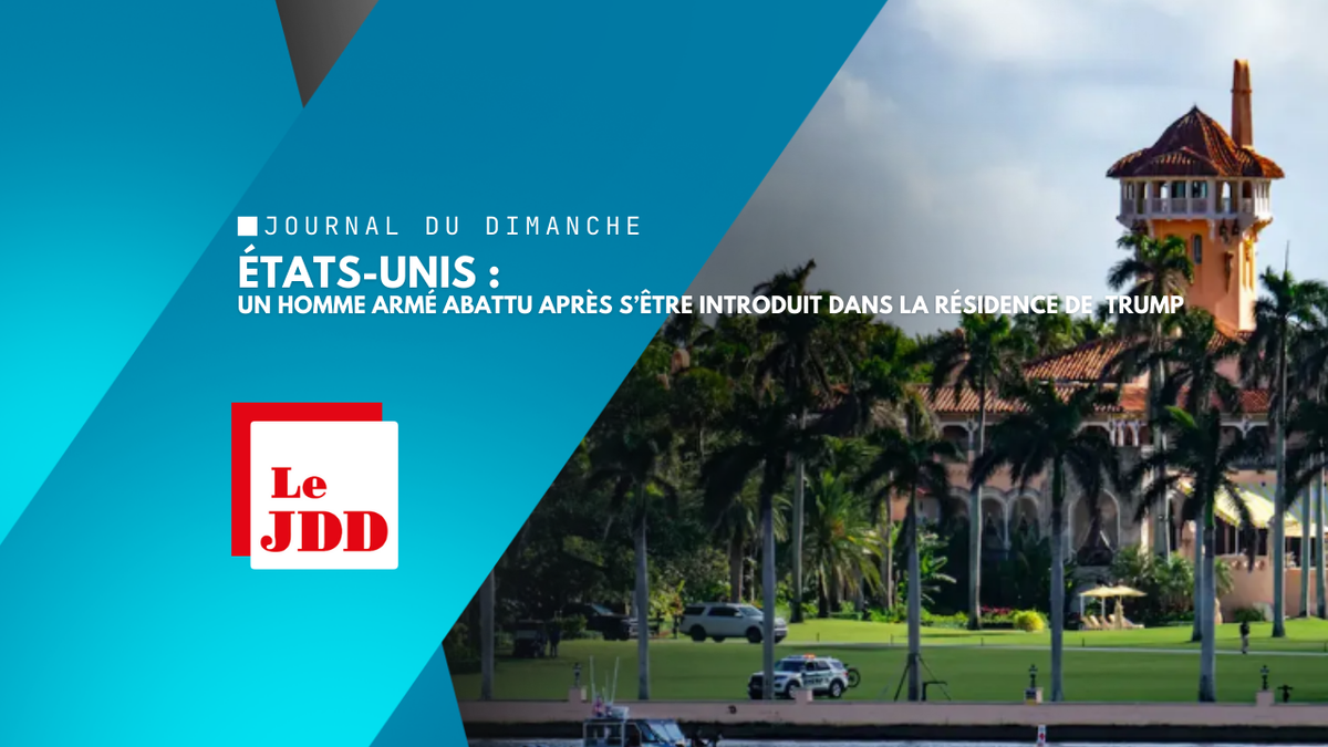 États-Unis : un homme armé abattu après s’être introduit dans la résidence de Donald Trump en Floride