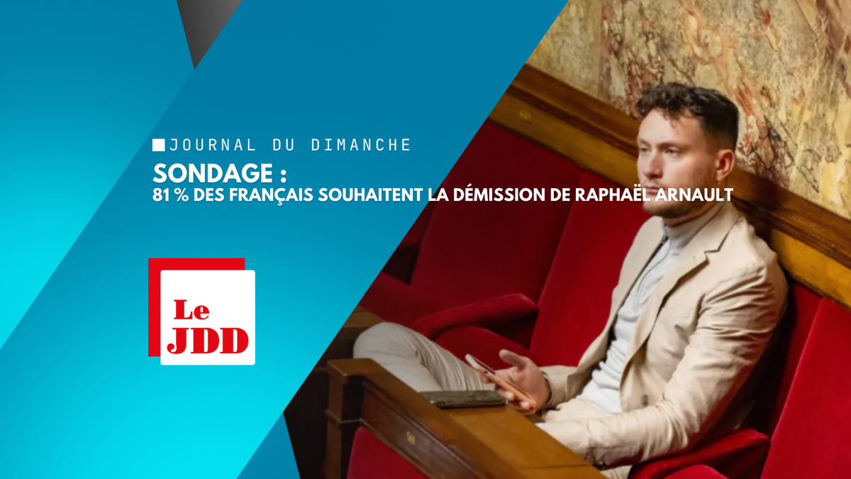 SONDAGE – 81 % des Français souhaitent la démission de Raphaël Arnault