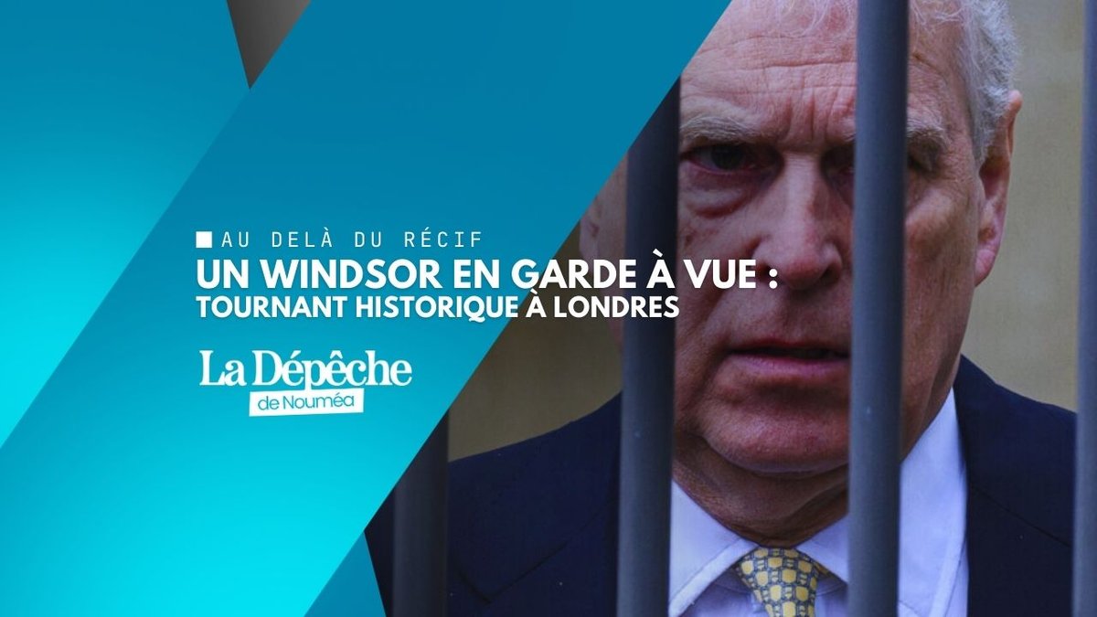 Du palais à la police : la chute brutale d’Andrew