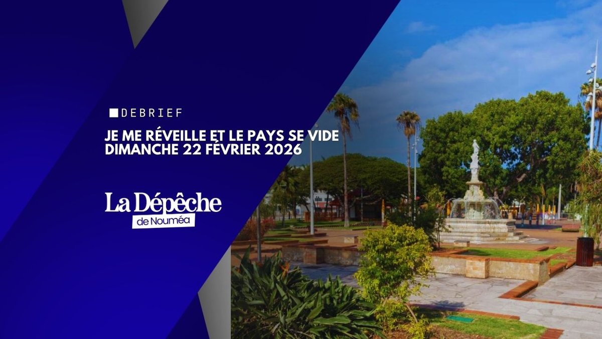 Je me réveille et le pays se vide