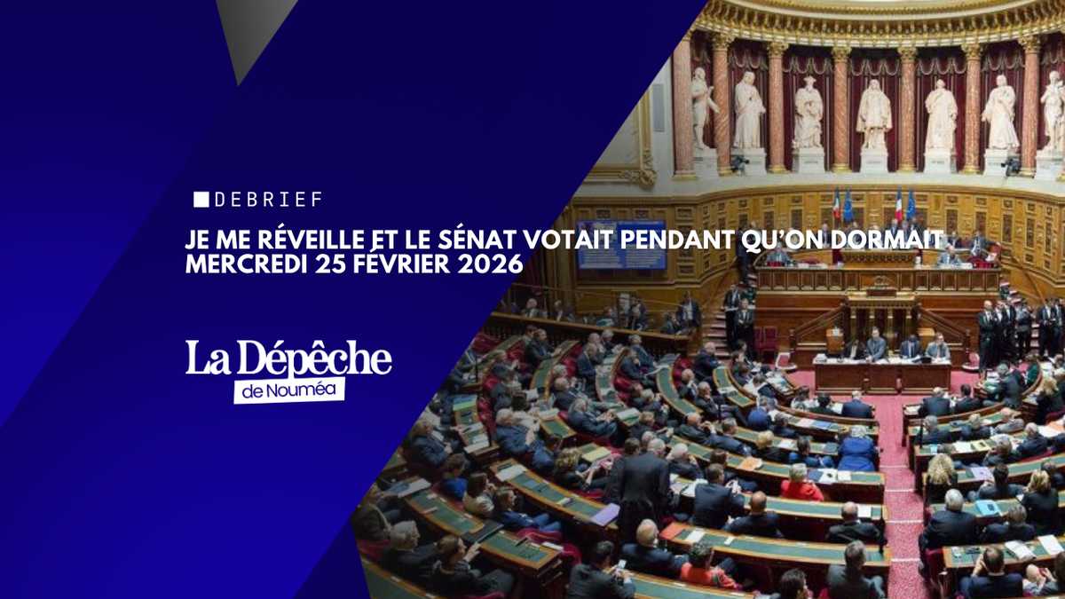 Je me suis réveillé et le Sénat votait pendant qu’on dormait