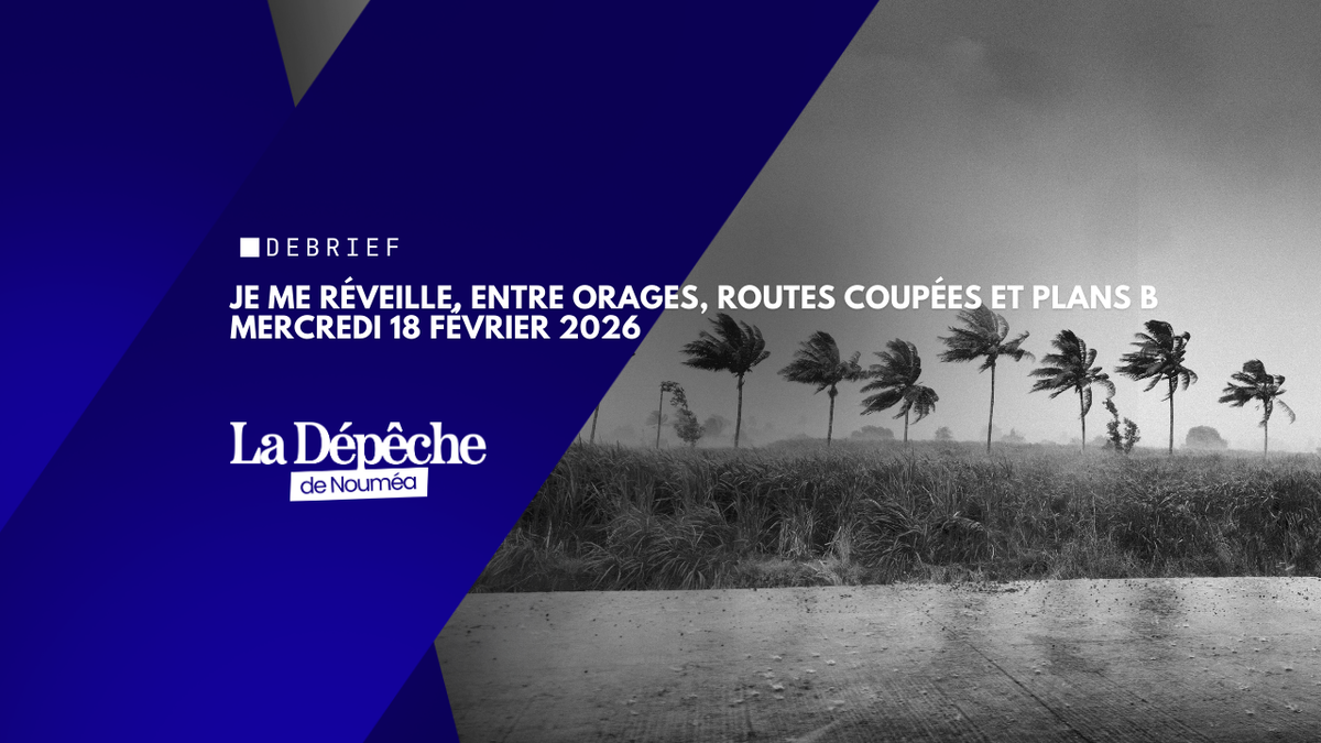 Je me suis réveillé… entre orages, routes coupées et plans B