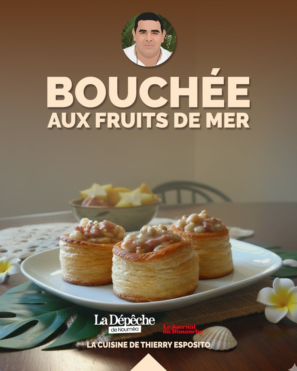 Bouchée aux fruits de mer