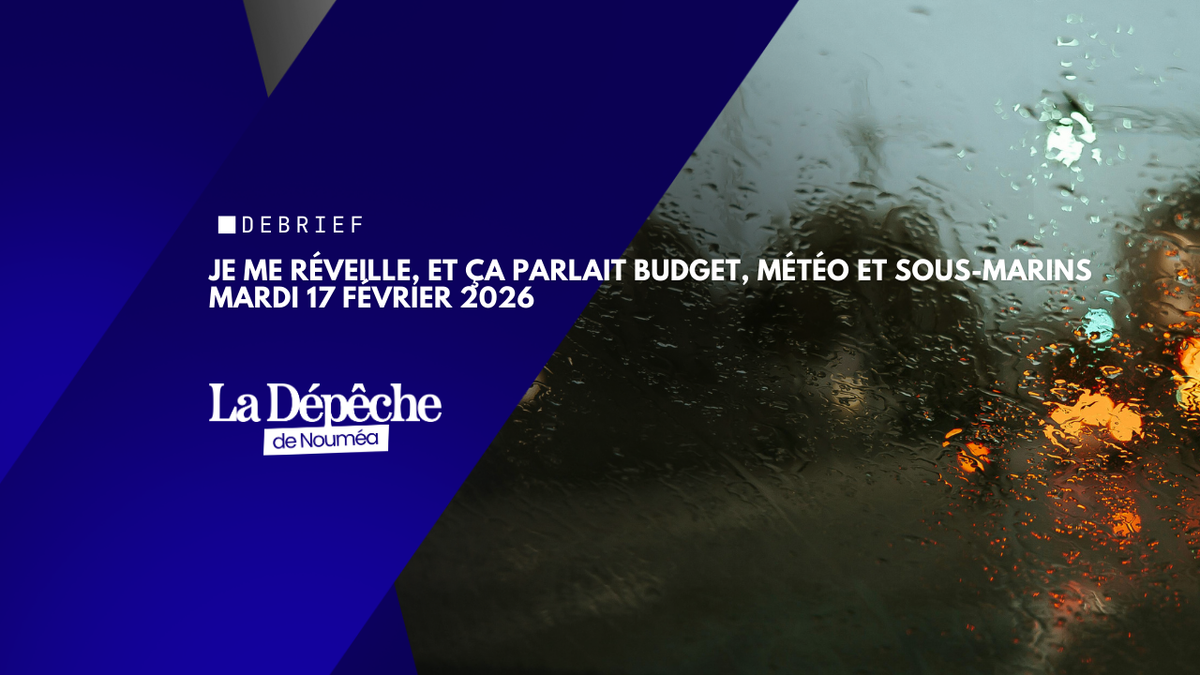 Je me suis réveillé et ça parlait budget, météo et sous-marins
