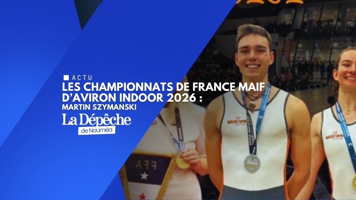 Un Calédonien vice-champion de France d’aviron indoor