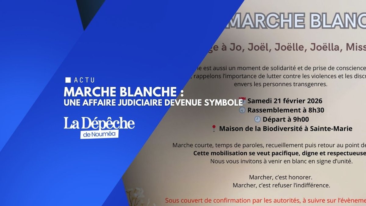 À Nouméa, une marche blanche pour Joëlla après un meurtre qui interroge