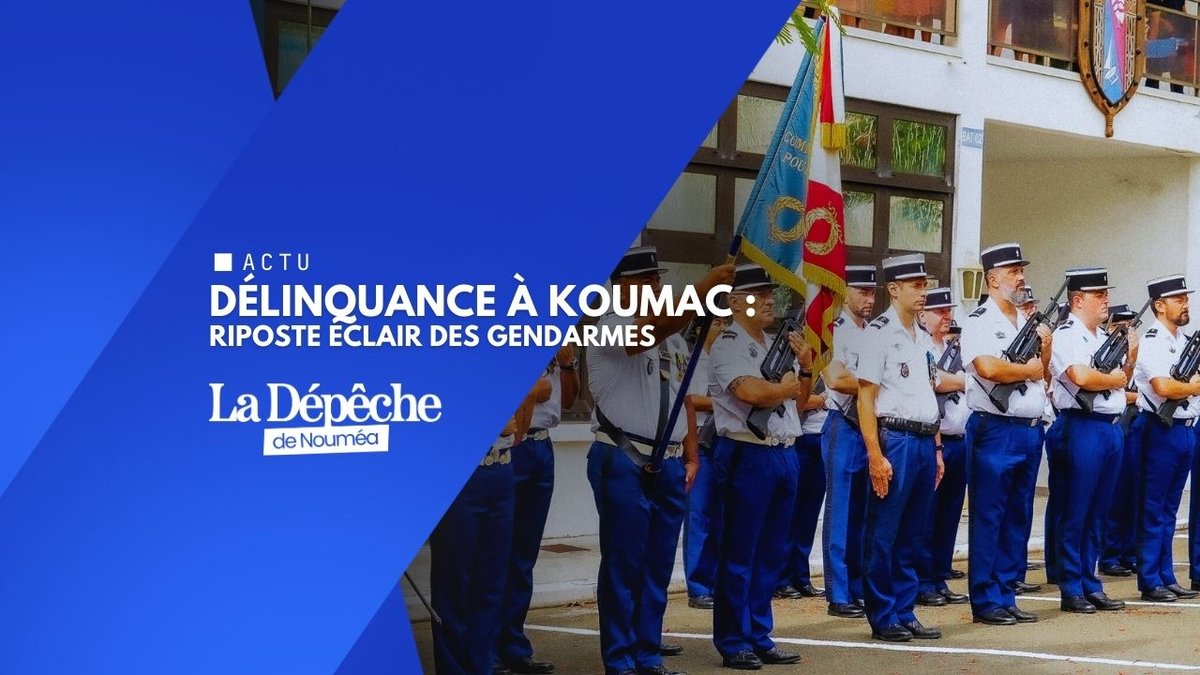 Gendarmerie mobilisée : fin de cavale à Koumac