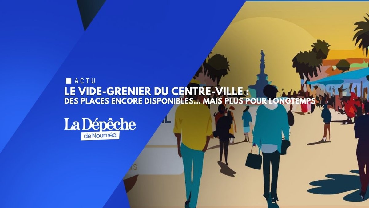 Vide-grenier à Nouméa : les dernières places partent vite !