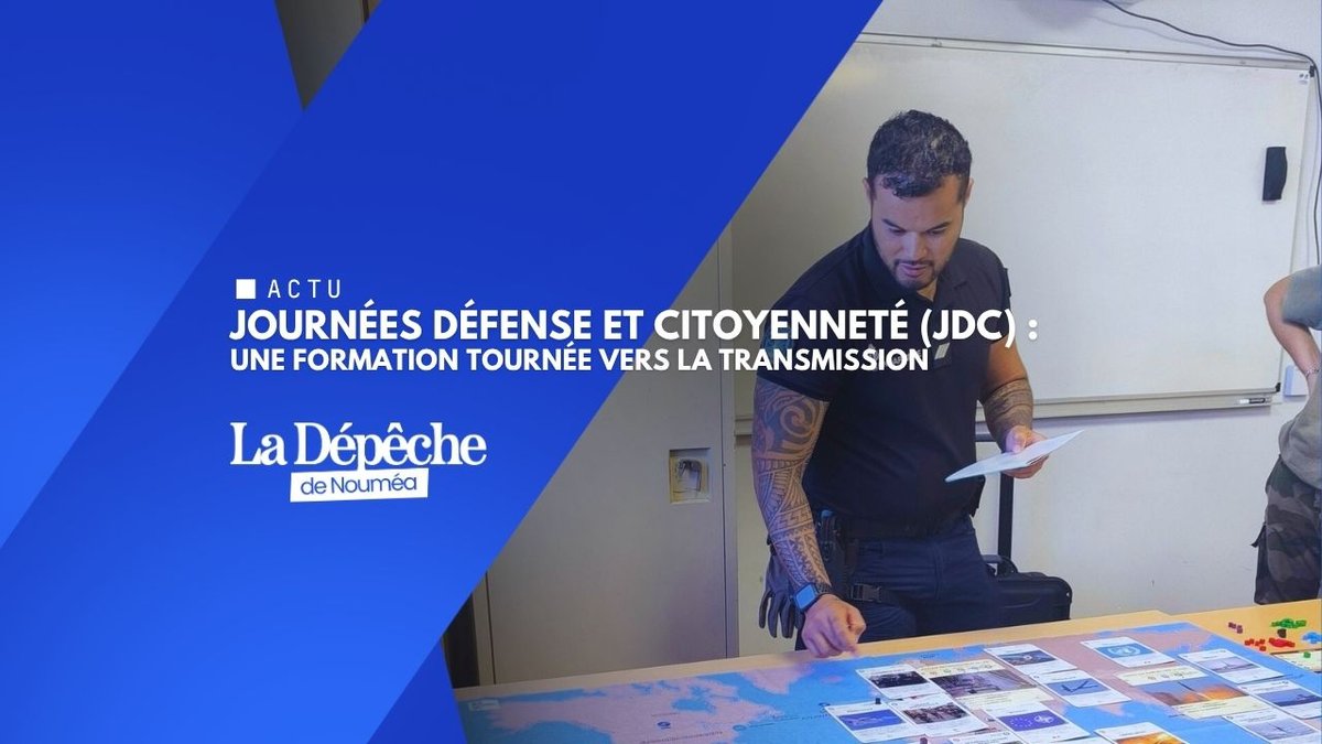 Koumac : les gendarmes en première ligne pour transmettre les valeurs de la République