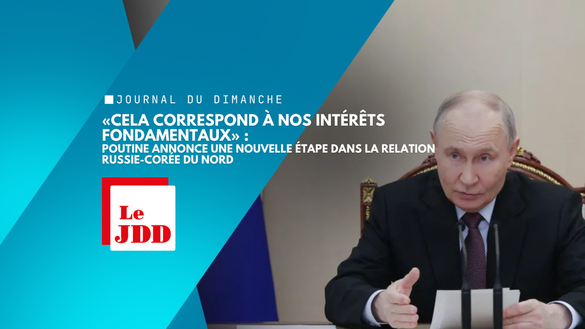 «Cela correspond à nos intérêts fondamentaux» : Poutine annonce une nouvelle étape dans la relation Russie-Corée du Nord