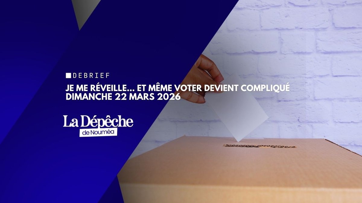 Je me réveille… et même voter devient compliqué