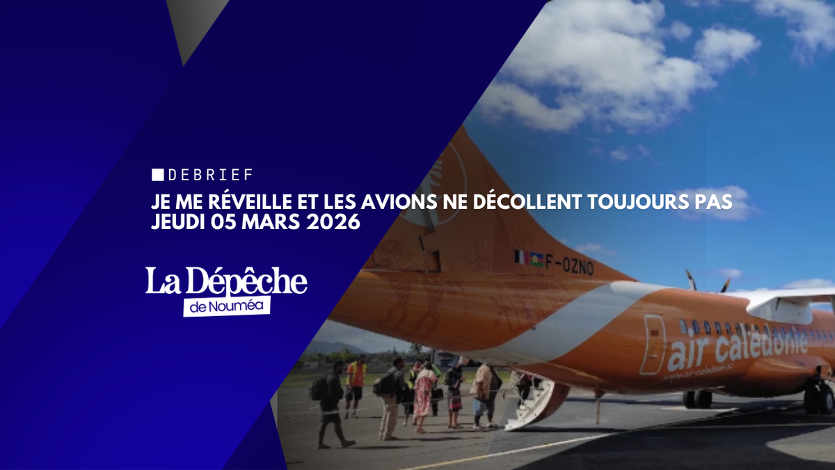 Je me réveille et les avions ne décollent toujours pas