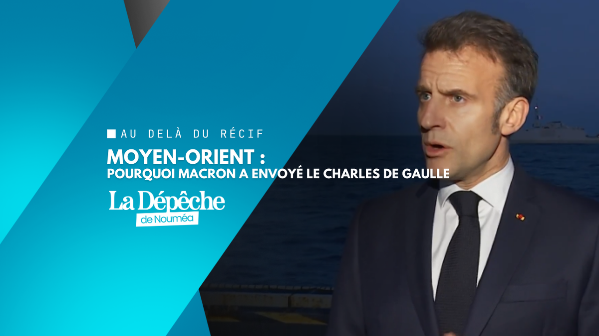 Guerre au Moyen-Orient : Emmanuel Macron déploie le porte-avions Charles de Gaulle en Méditerranée