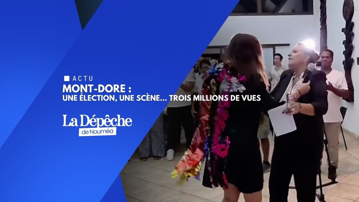Mont-Dore : une élection, une scène… trois millions de vues
