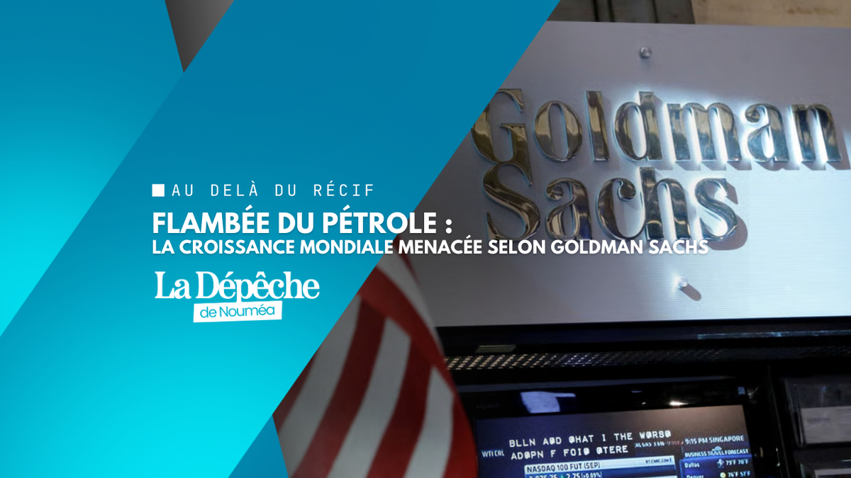 Choc pétrolier : Goldman Sachs alerte sur un ralentissement de l’économie mondiale