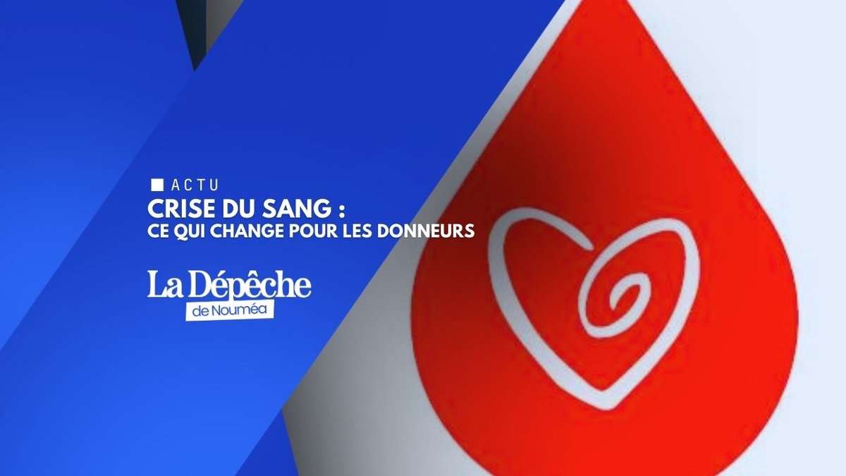 Sang en manque : les règles changent enfin