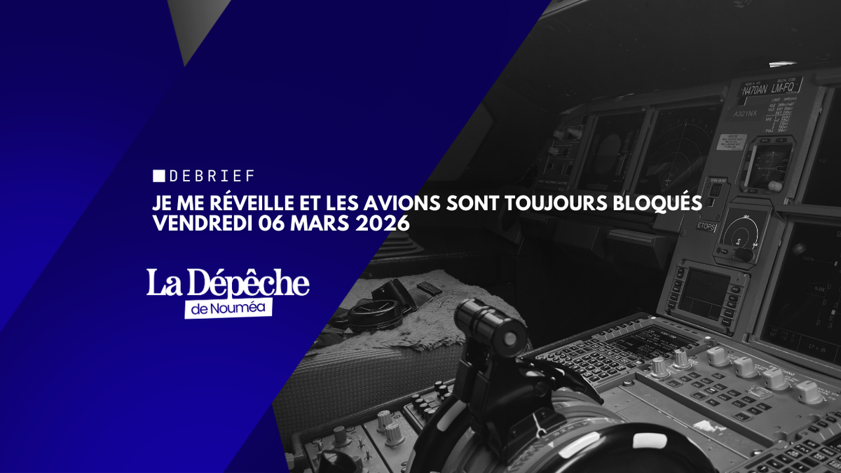 Je me réveille et les avions sont toujours bloqués