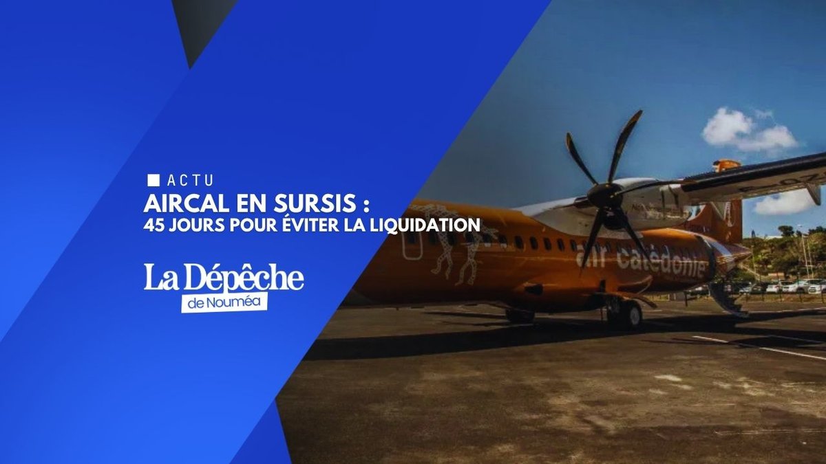 Aircal au bord du crash : la compagnie dépose le bilan