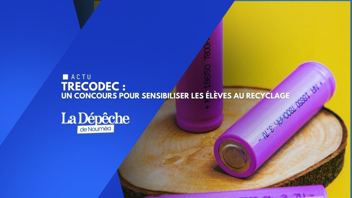 Recyclage : les écoles calédoniennes mobilisées pour collecter les piles