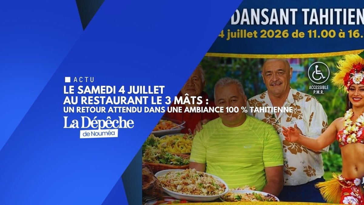 Repas dansant au 3 Mâts : Titi relance la fête à Nouméa