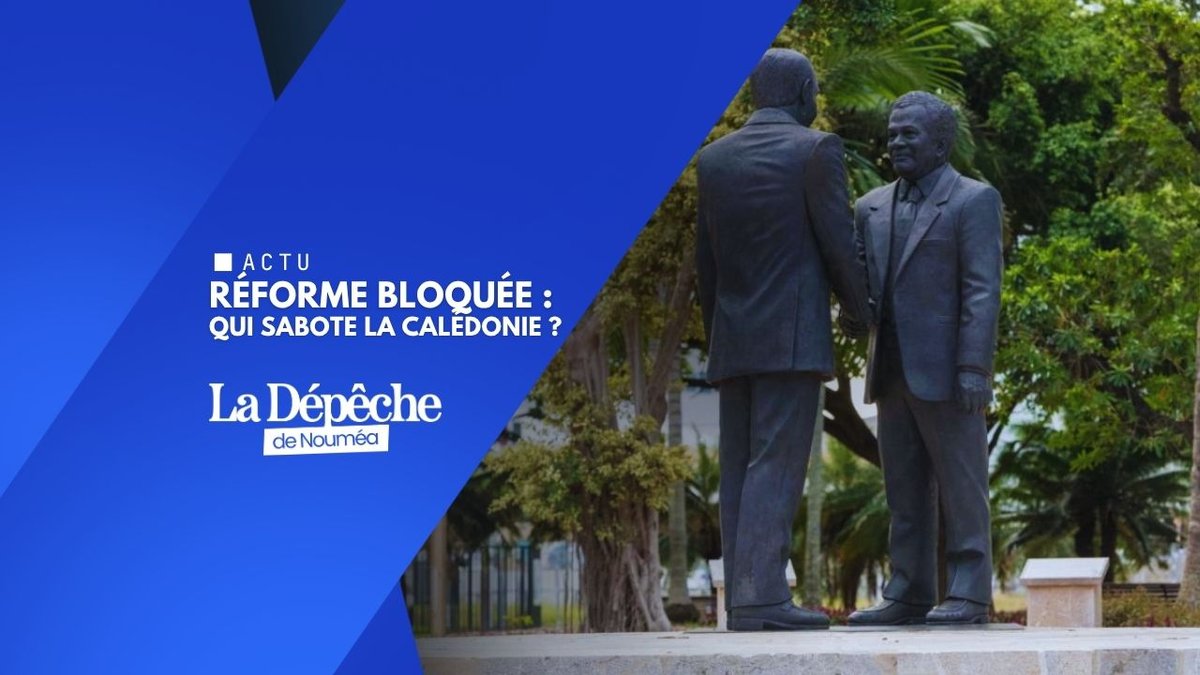 Paris recule, la Calédonie s’enfonce