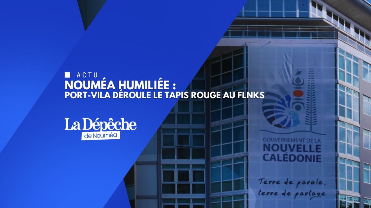 Vanuatu : polémique autour de la visite du FLNKS