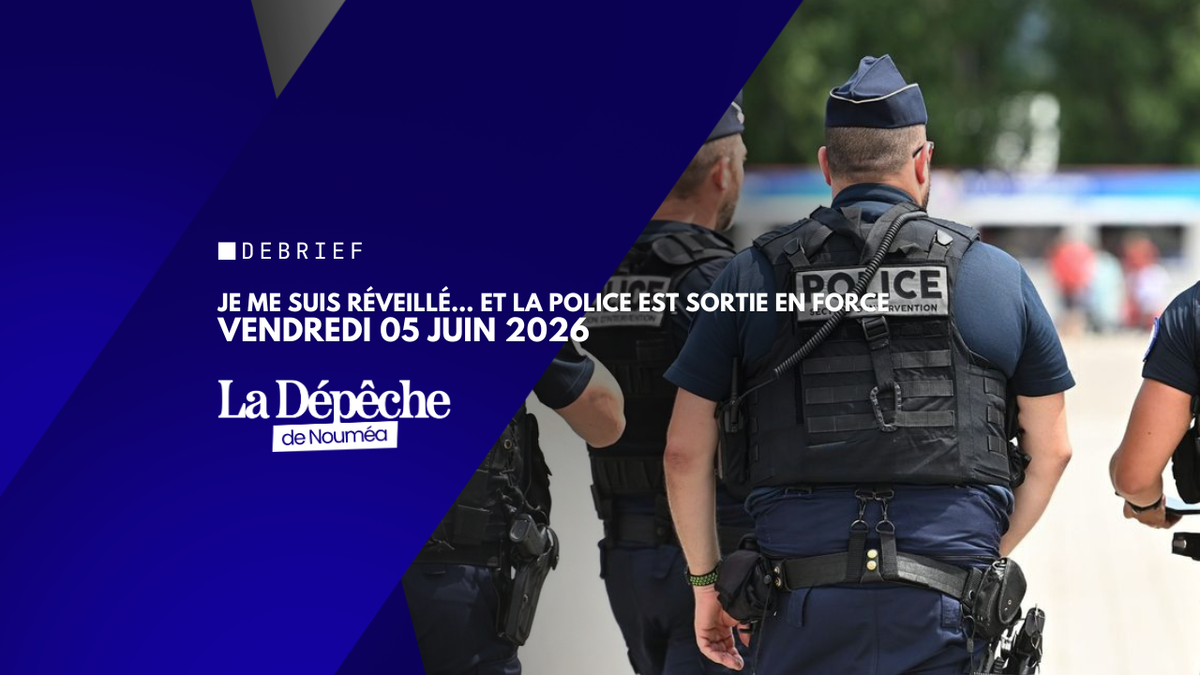Je me suis réveillé… et la police est sortie en force