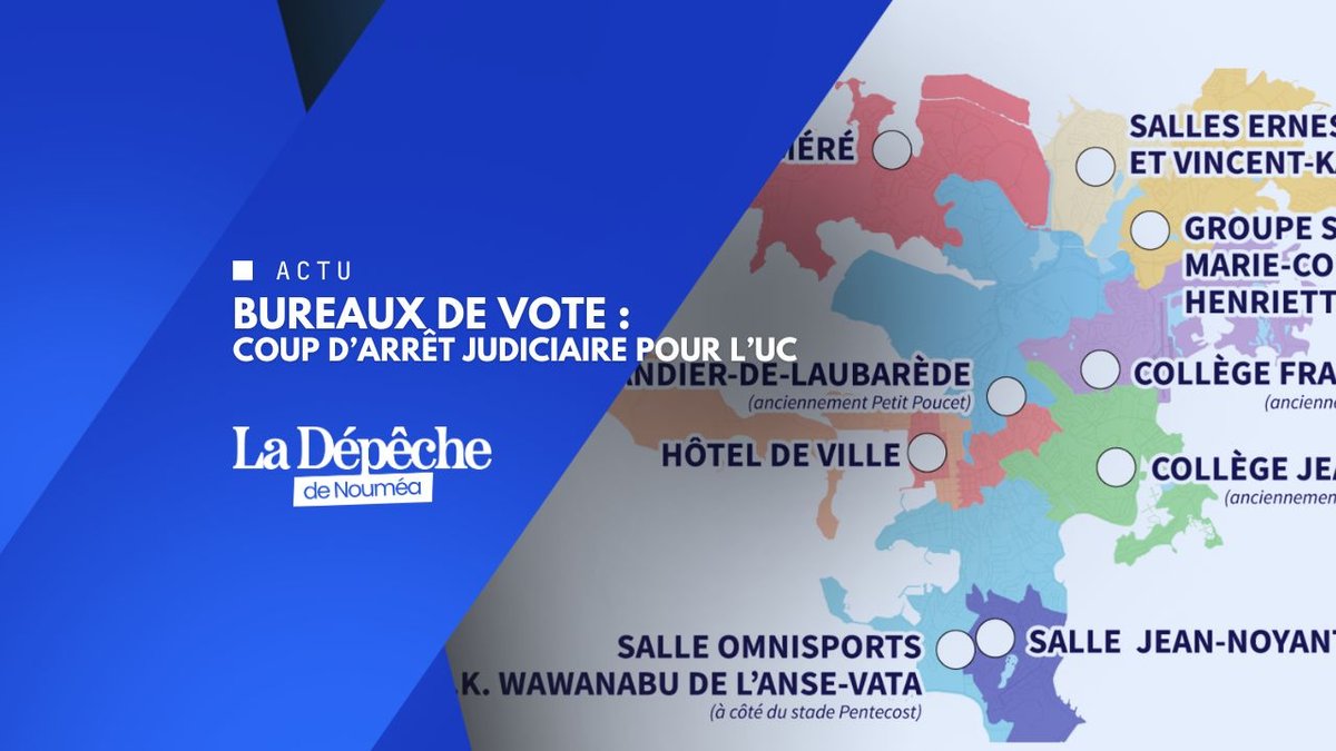 Élections en NC : revers cinglant pour l’Union calédonienne