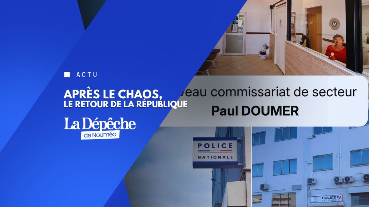 Après 2024, la police revient en force à Nouméa
