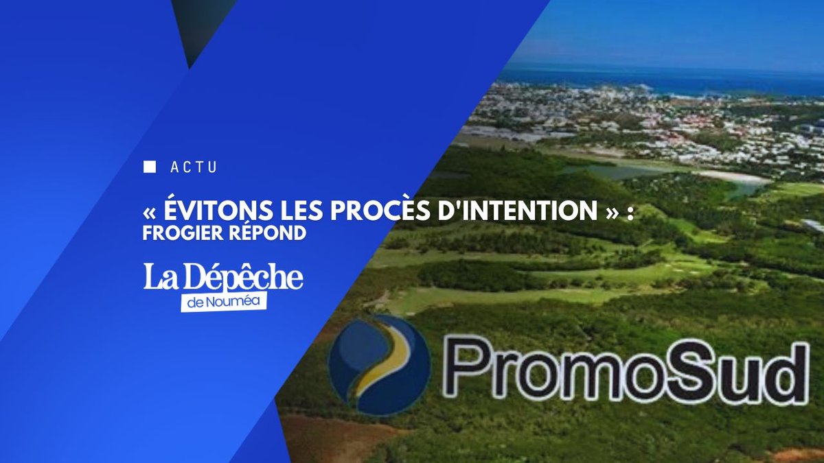 Gestion de PROMOSUD : Frogier reprend la main