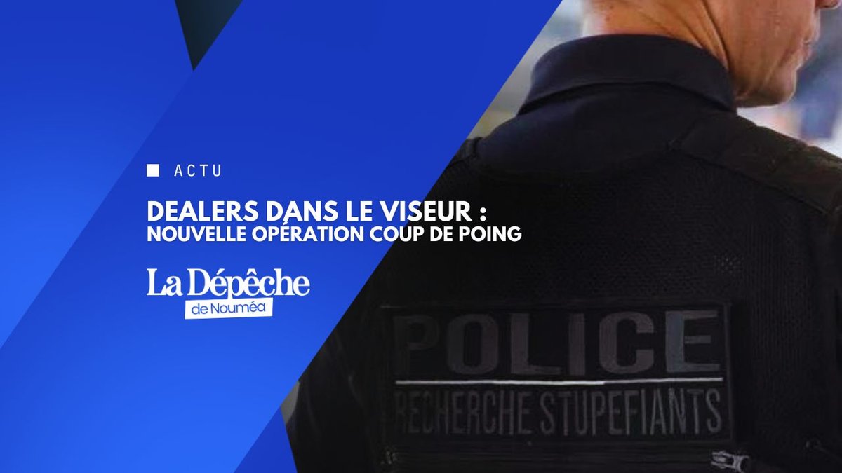 La police nettoie un point de deal à Magenta