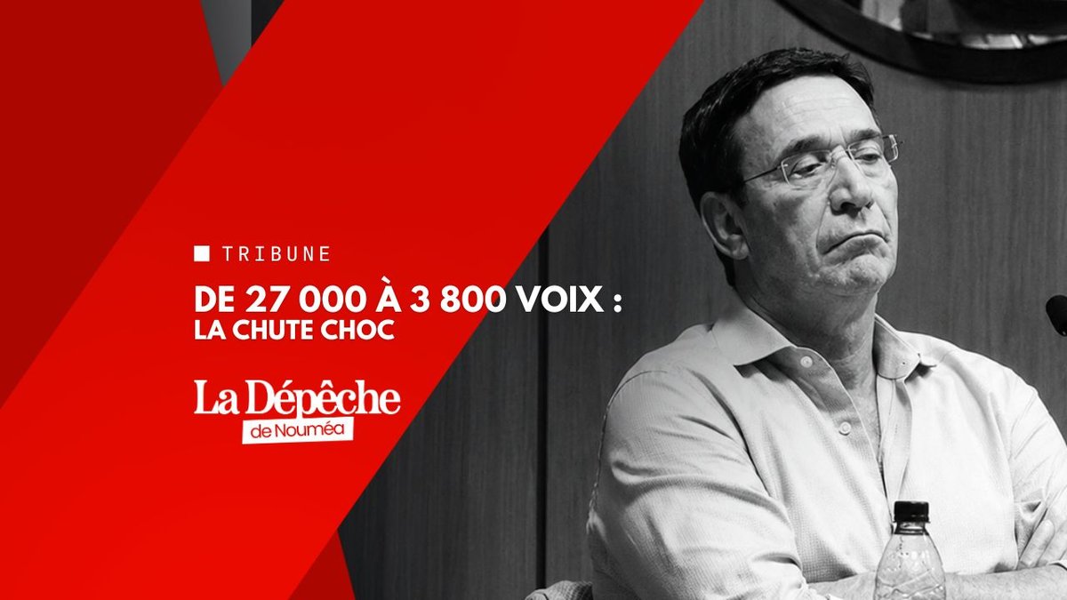 Philippe Gomès intègre le panthéon de la décadence politique