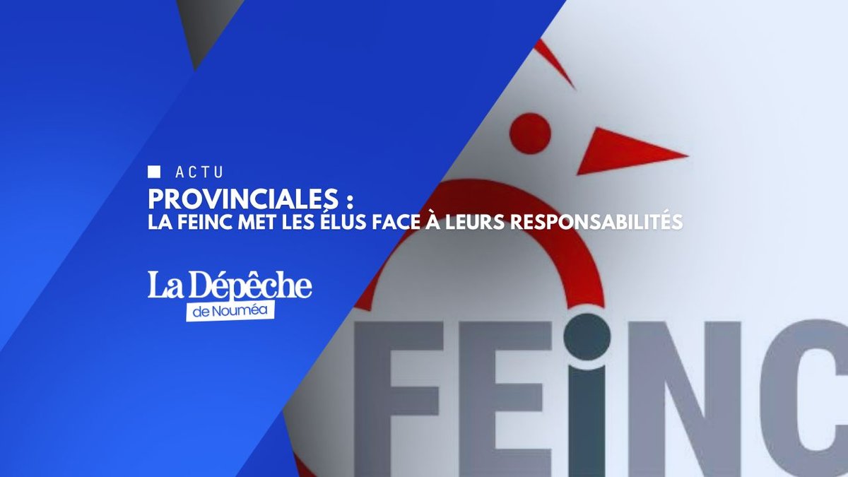 Provinciales 2026 : la FEINC dévoile 52 mesures choc