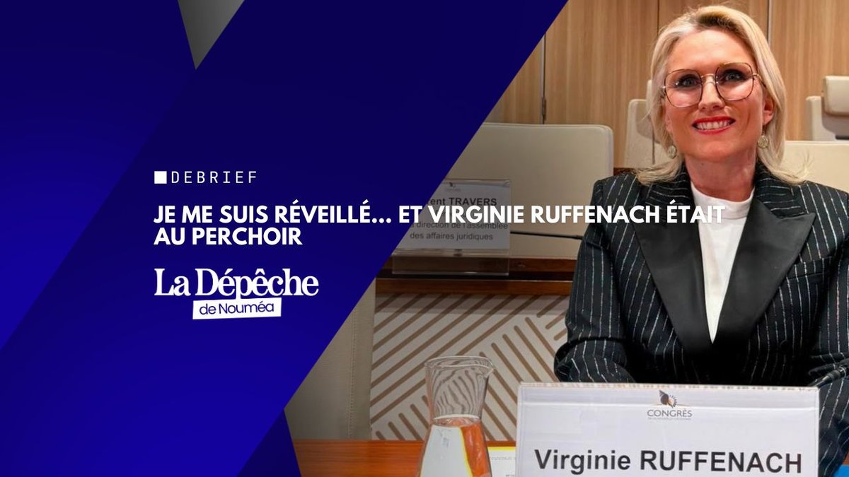 Je me suis réveillé… et Virginie Ruffenach était au perchoir