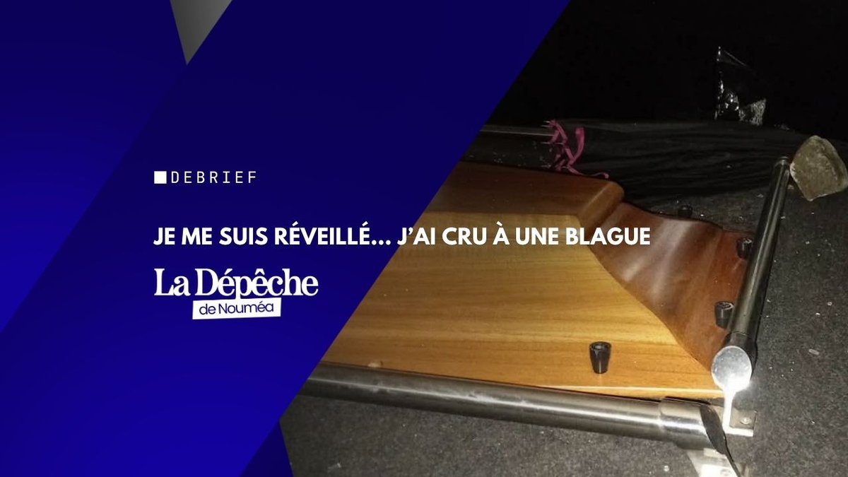 Je me suis réveillé... j'ai cru à une blague