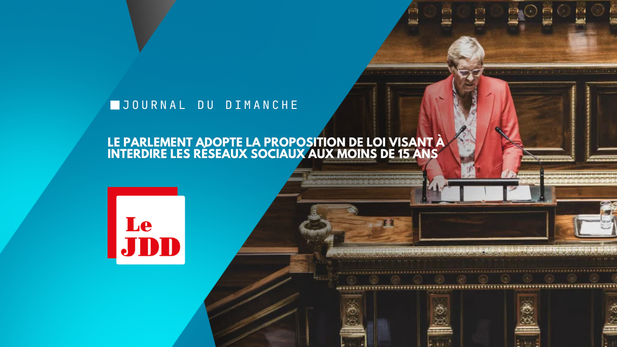 Le Parlement adopte la proposition de loi visant à interdire les réseaux sociaux aux moins de 15 ans
