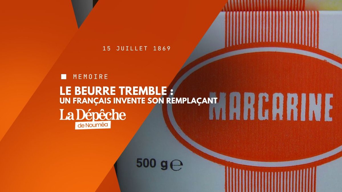 En 1869, il crée un rival du beurre