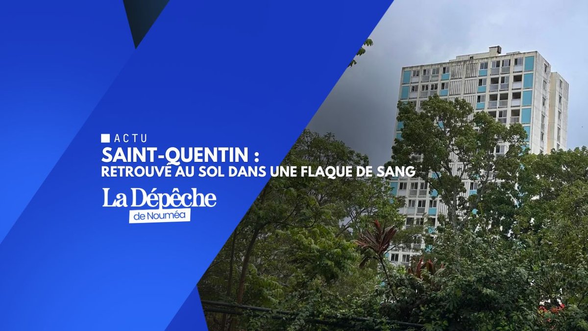 Saint-Quentin : Retrouvé au sol dans une flaque de sang