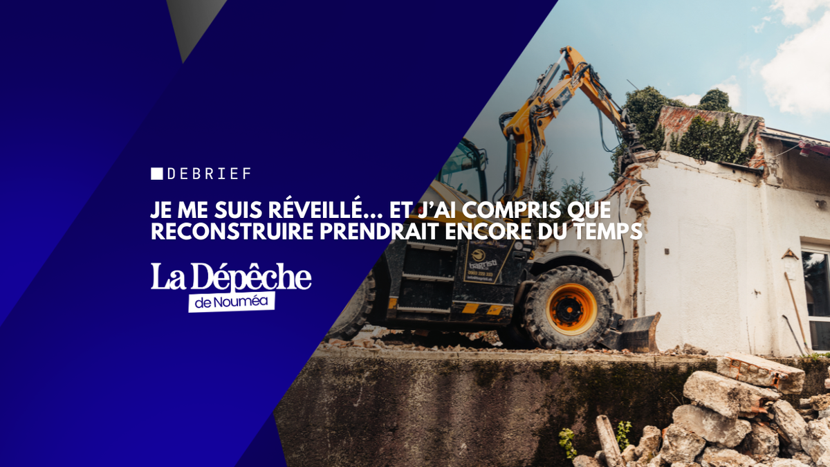 Je me suis réveillé… et j’ai compris que reconstruire prendrait encore du temps