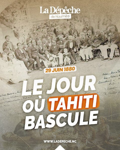 Le jour où Tahiti est devenue française