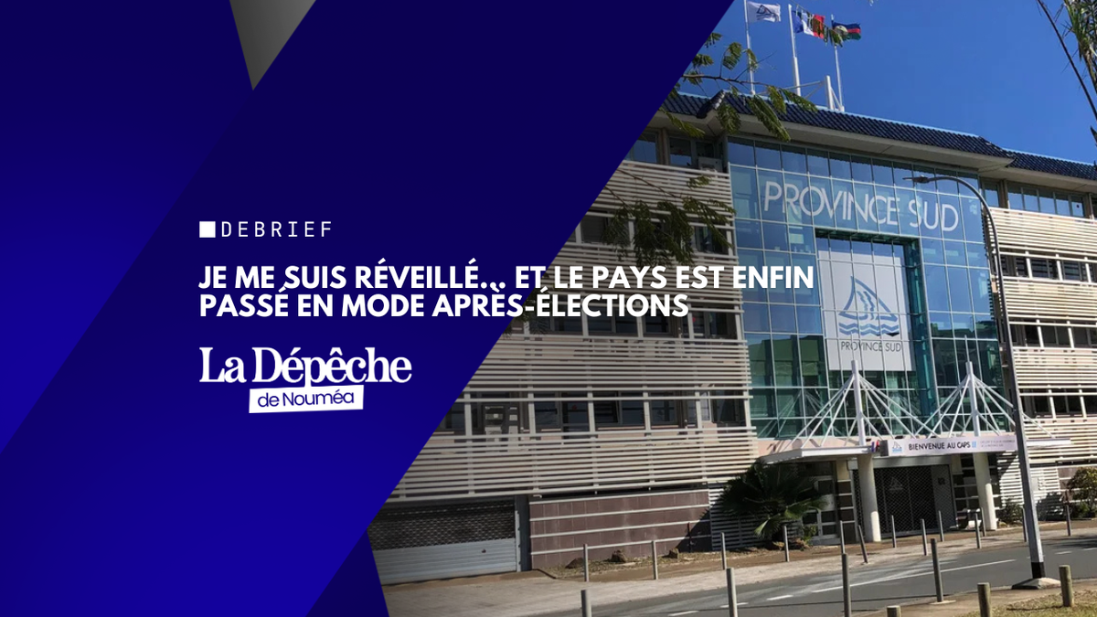 Je me suis réveillé… et cette fois, les élections laissent place aux institutions