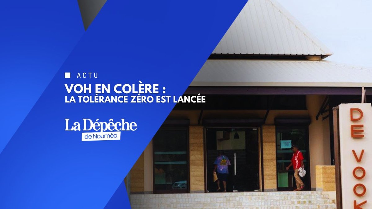 STOP au chaos : Voh dit non aux casseurs